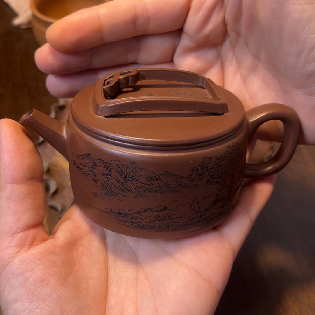 茶壶紫砂?****?宜兴紫砂壶半手工制作