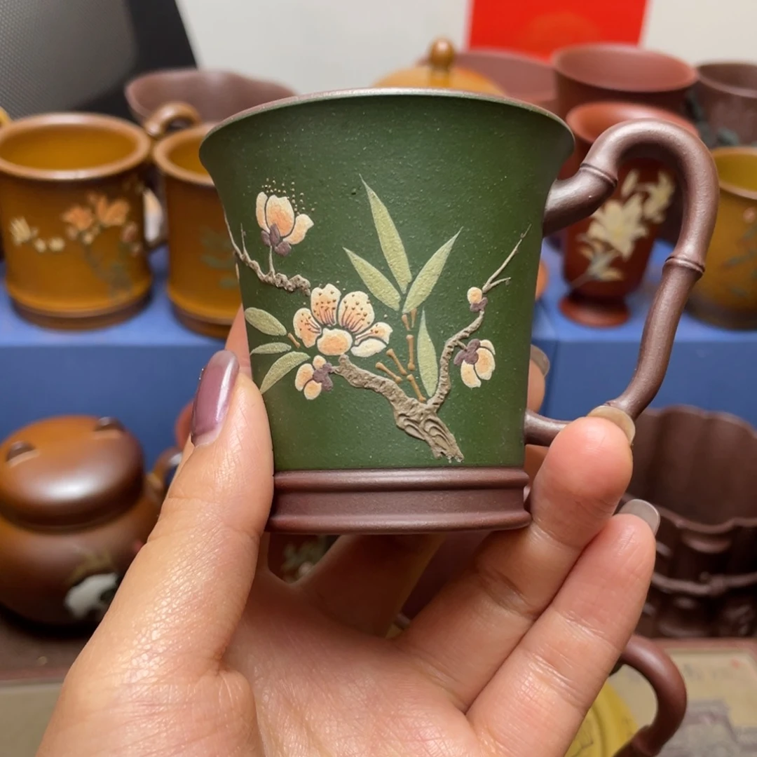 紫砂茶杯紫砂主人杯