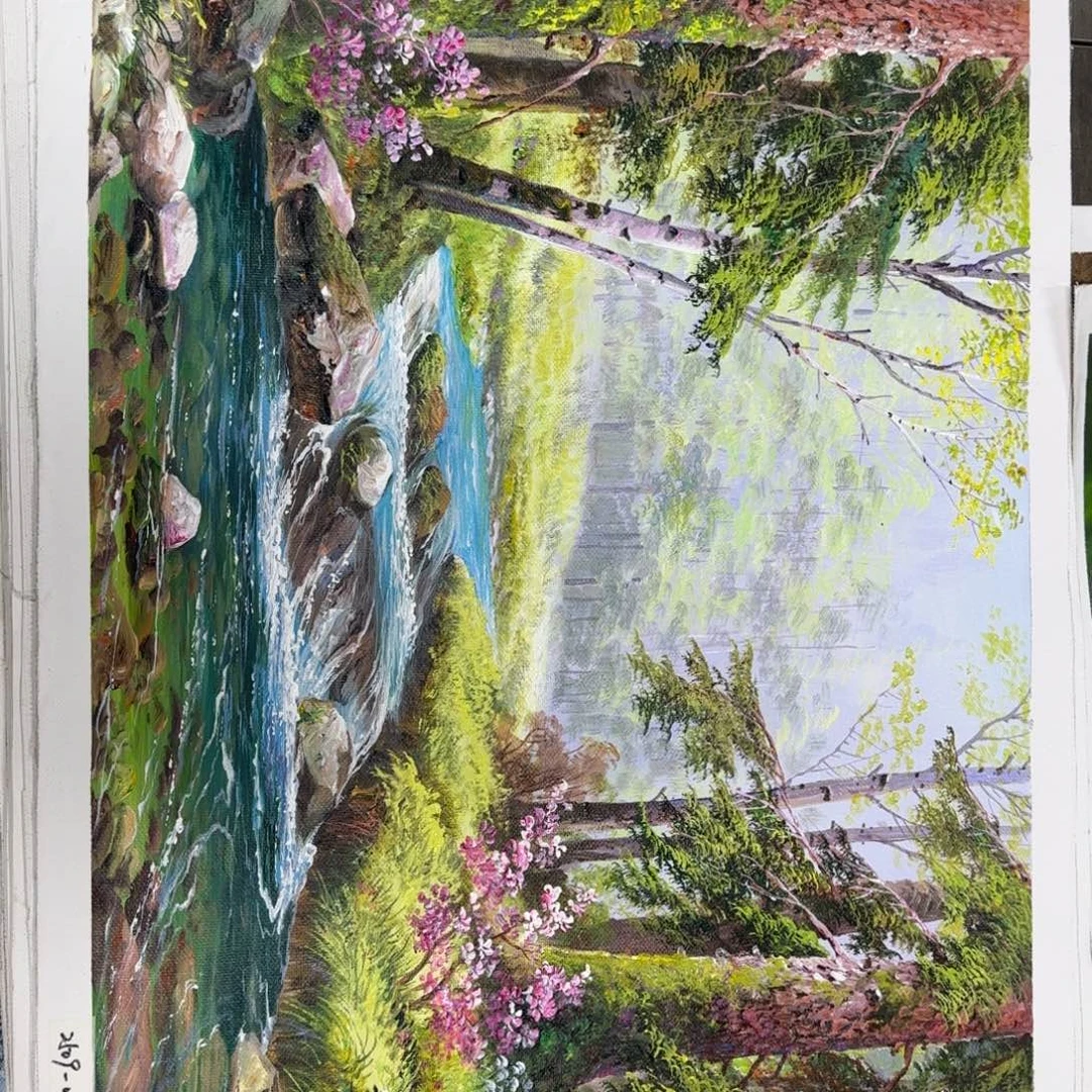 油画加油加油努力加油加油