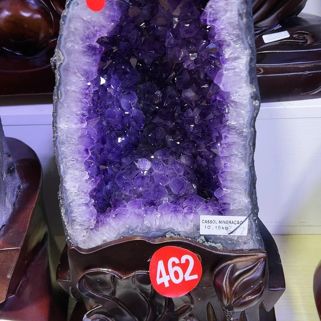 未镶嵌大型摆件（非配饰）紫晶