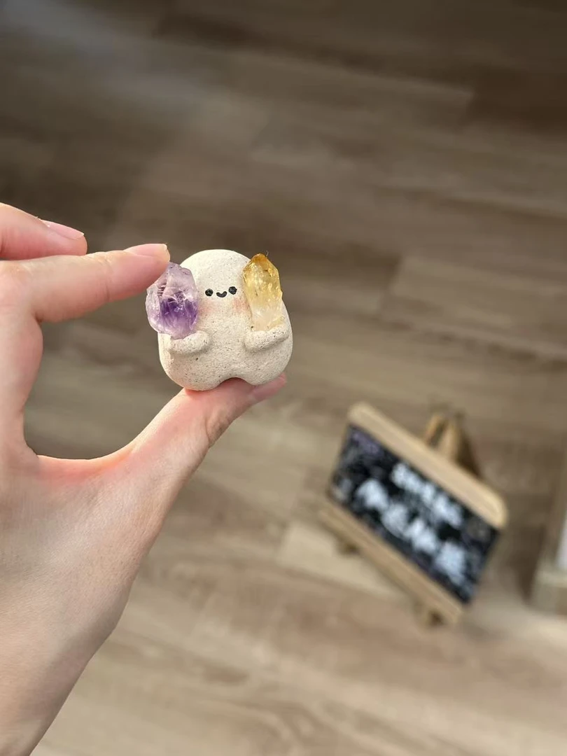 水晶小豆丁可爱小幽灵