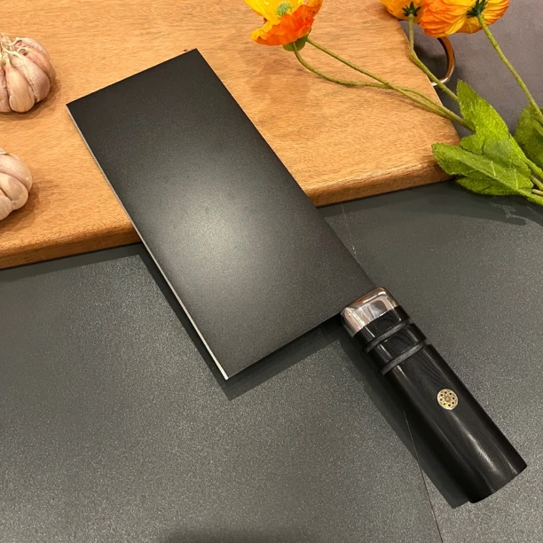 wm808钨钼粉末钢m42默认微瑕中式菜刀切片切肉厨刀家用菜切