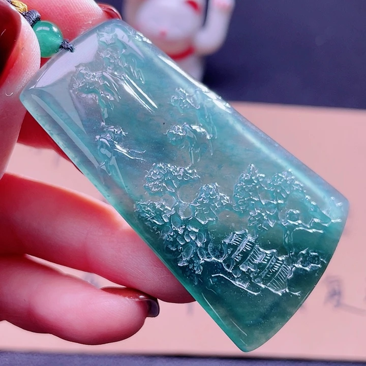 翡翠吊坠(不含链)未镶嵌