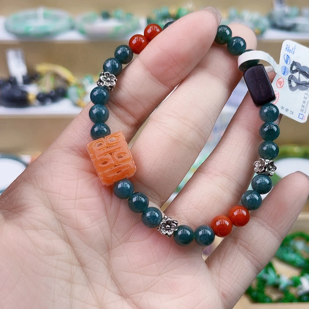 翡翠未镶嵌手链手链