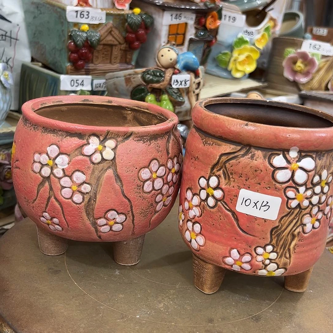 粗陶多肉花盆花盆