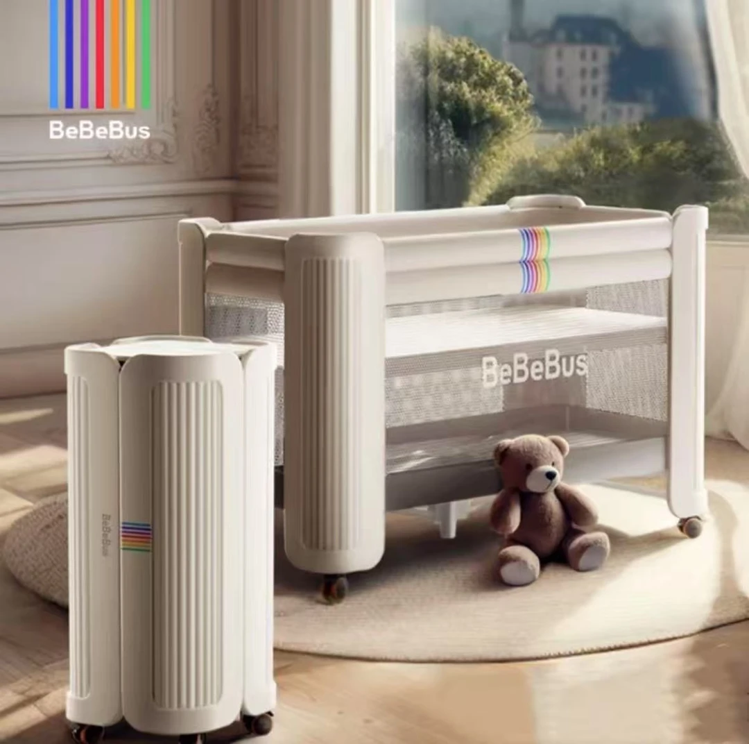 婴儿床拼接大床筑梦家多功能可折叠移动免安装新生儿适用