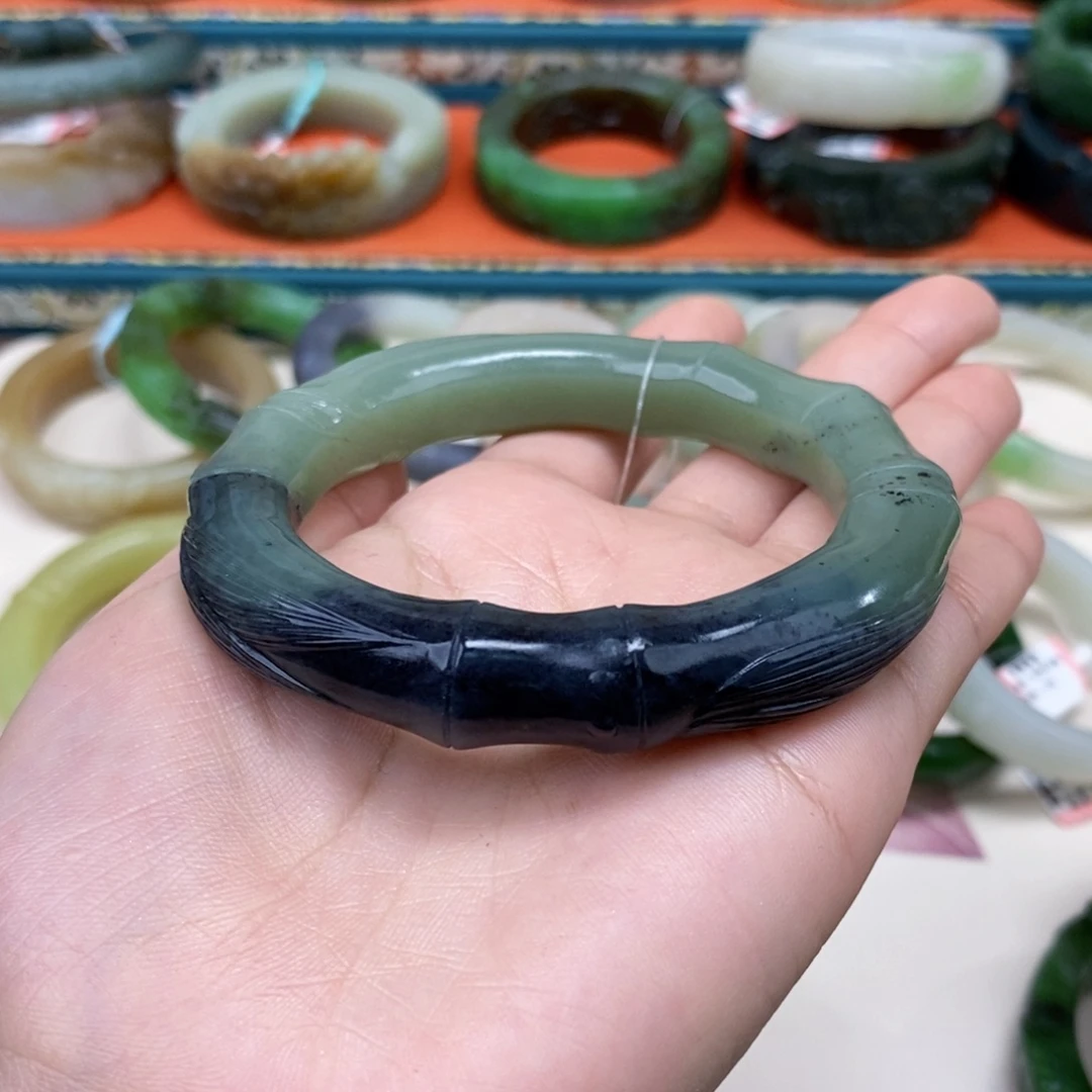 和田玉未镶嵌手镯手镯 60.3