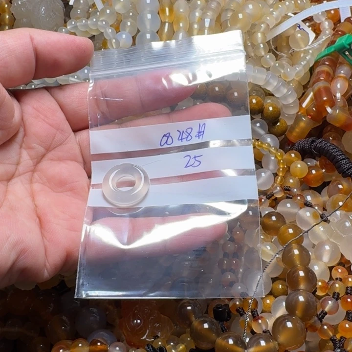 玛瑙/玉髓颈饰合金借***秋0048