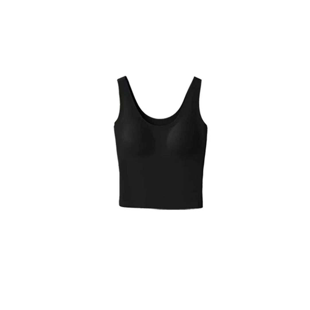 FENG隐形不透粉底液内衣带胸垫美背外穿显瘦吊带短款