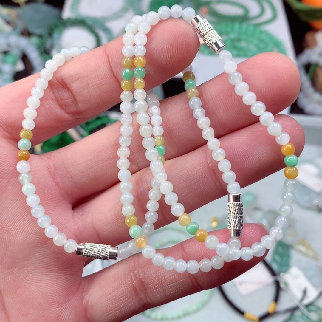 翡翠手链未镶嵌翡翠手串多样性发其一