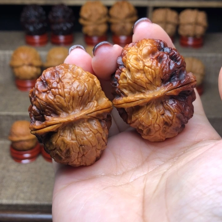 把件文玩核桃3号老招财42尺