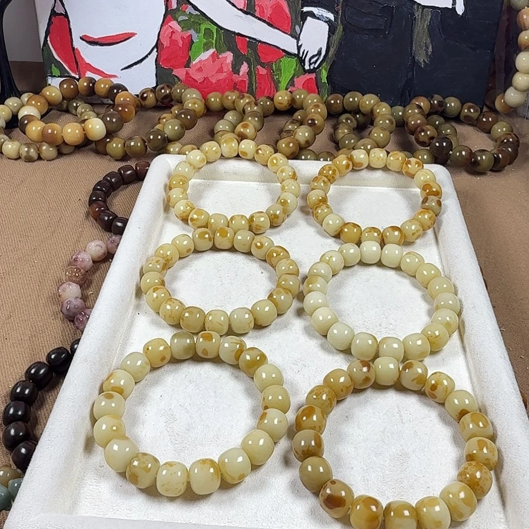 手串菩提根/象牙果月桂斑卡14