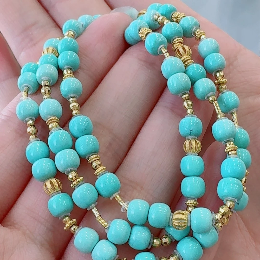 未镶嵌绿松石珠宝奇石