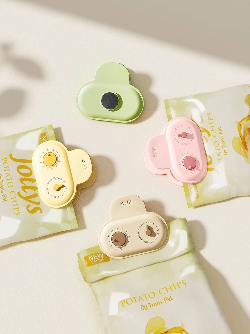 封口夹神器带盖多功能网红小型日式密封水果模具盒子零食封口夹