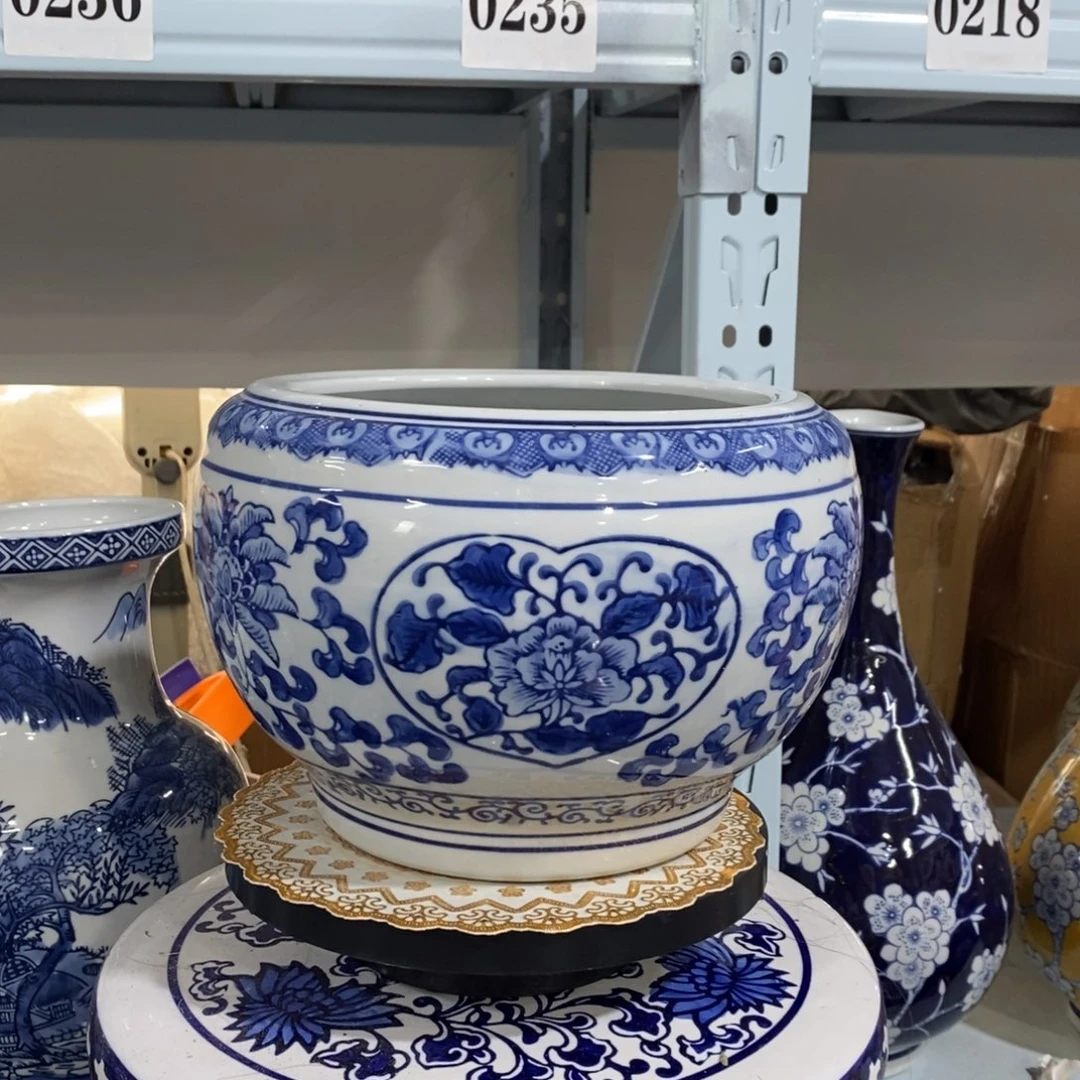 【闪购商品】摆件缸花瓶摆件花瓶