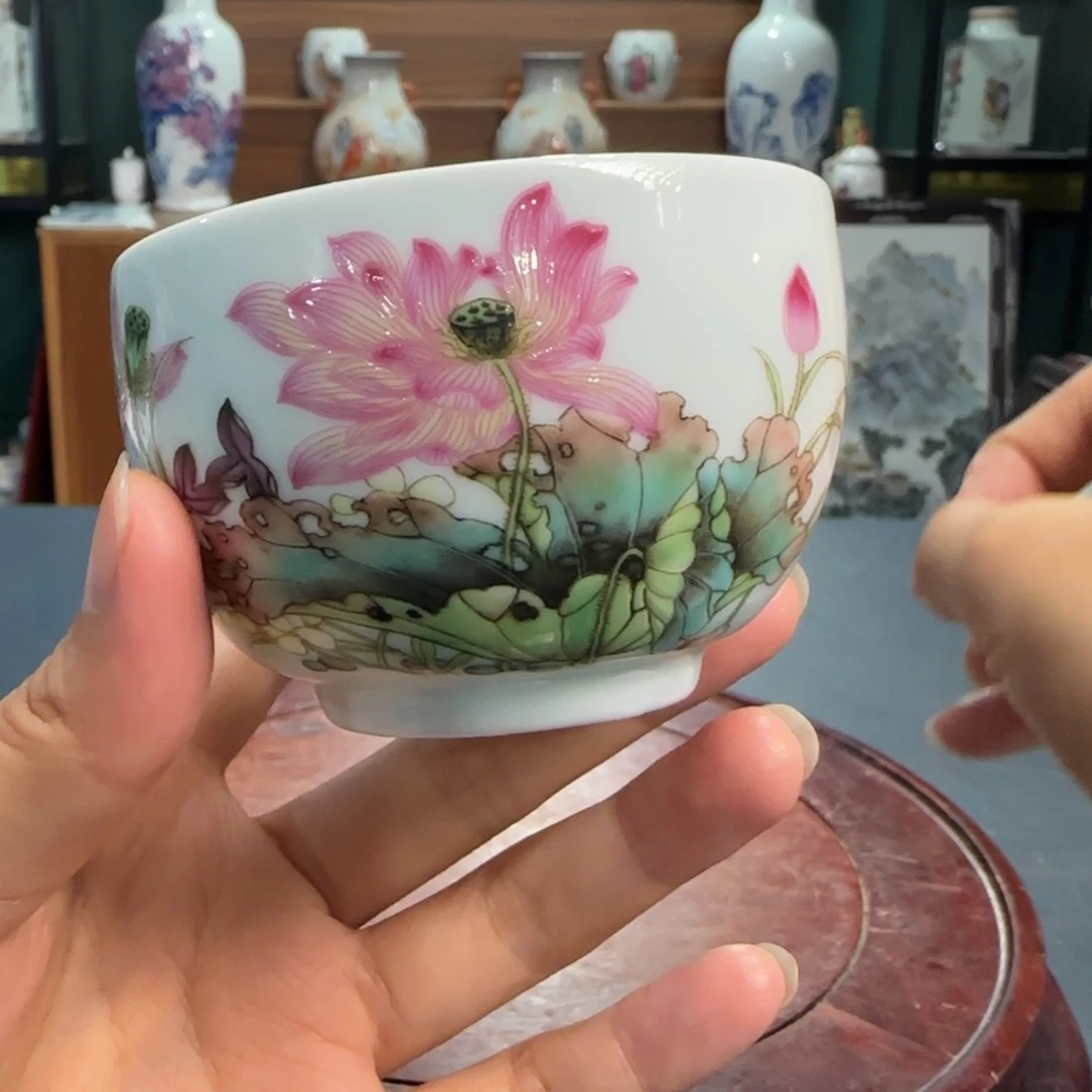 摆件景德镇陶瓷好好好