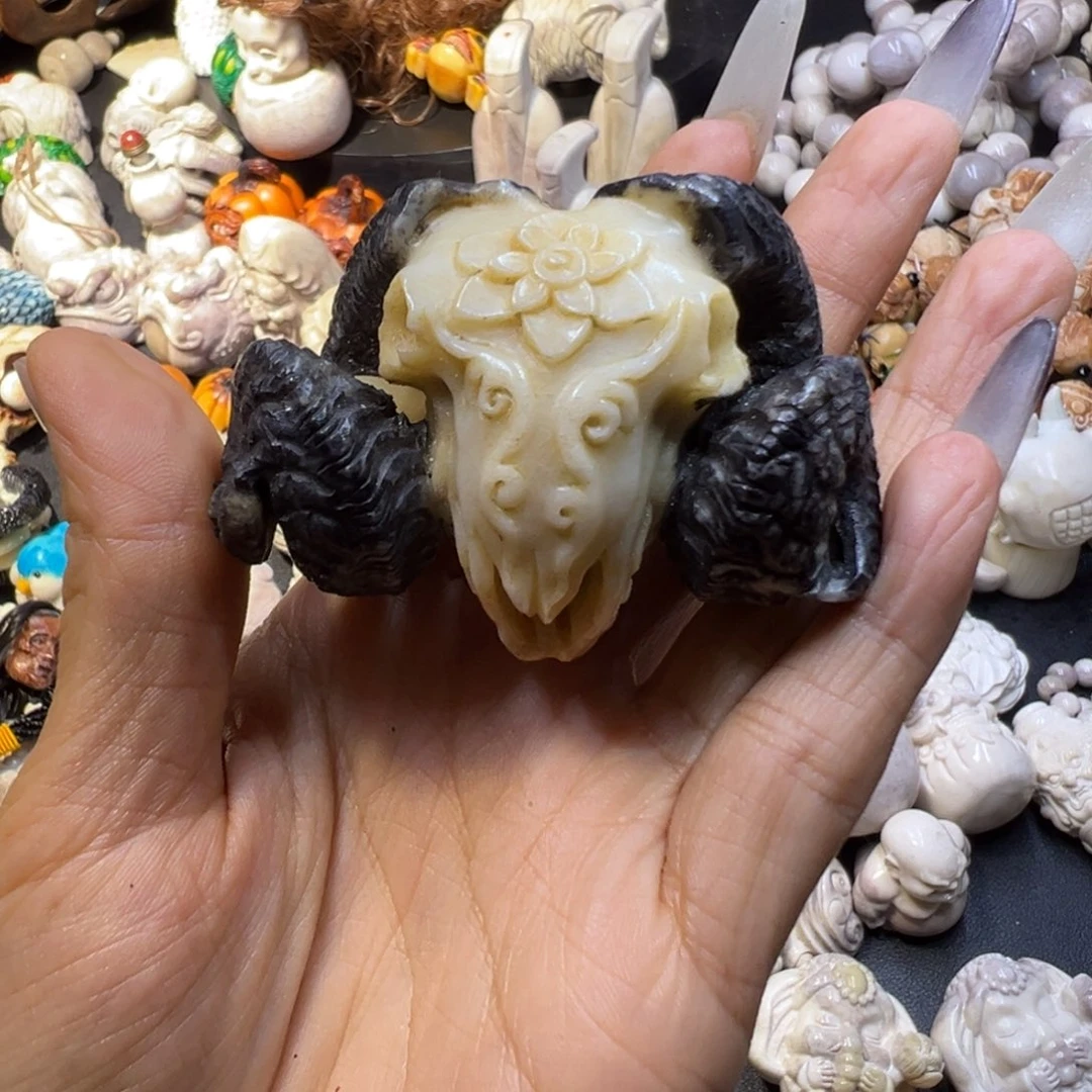 玥***秋鹿骨手串/手链鹿角