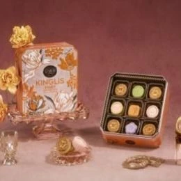 华美金丽沙时尚丽沙月饼540g