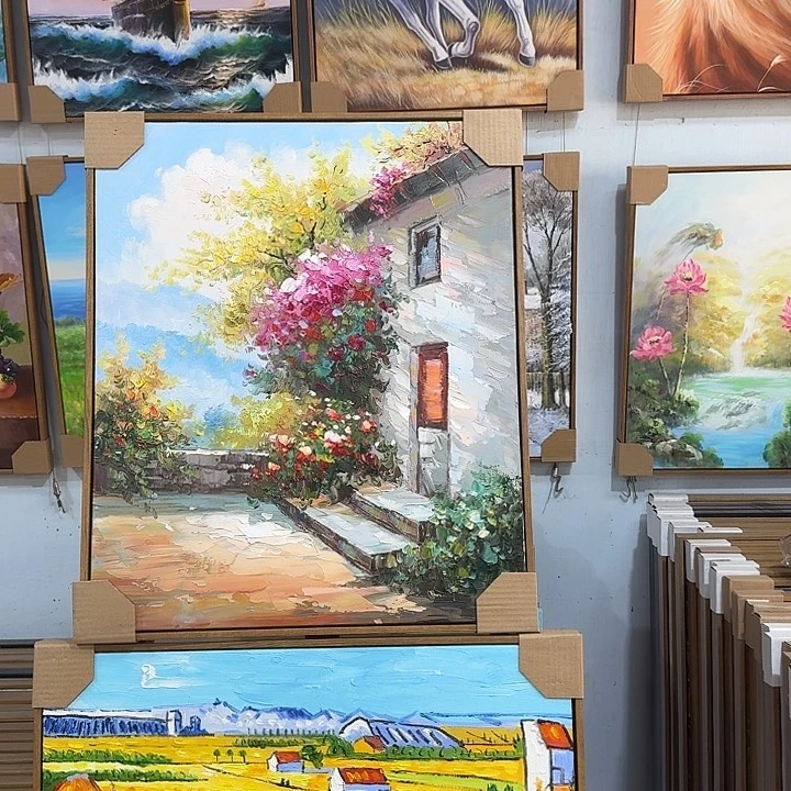 油画5060油画作品展作品展作品集展作品