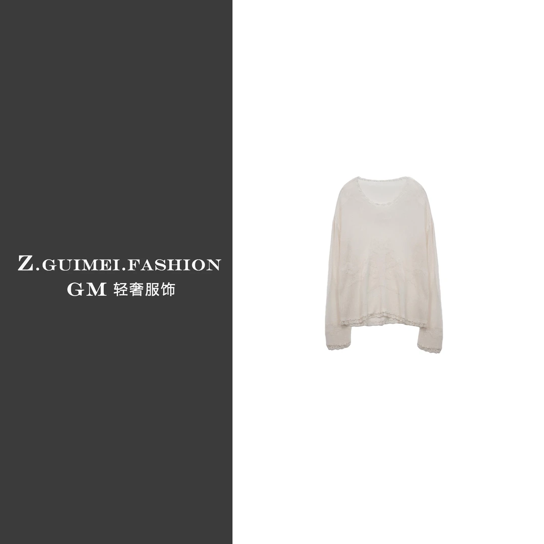 【肆姐高定】设计师款重磅提花上衣X2963