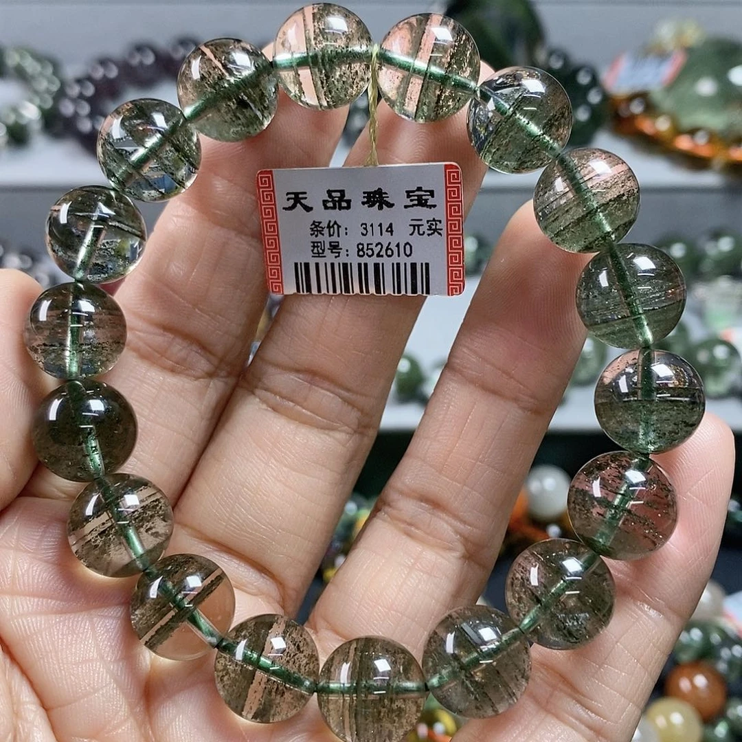 手链未镶嵌水晶绿幽灵手链852610