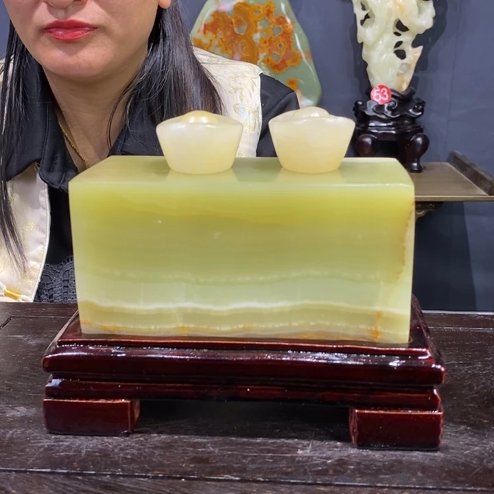 石材精品古青石摆件