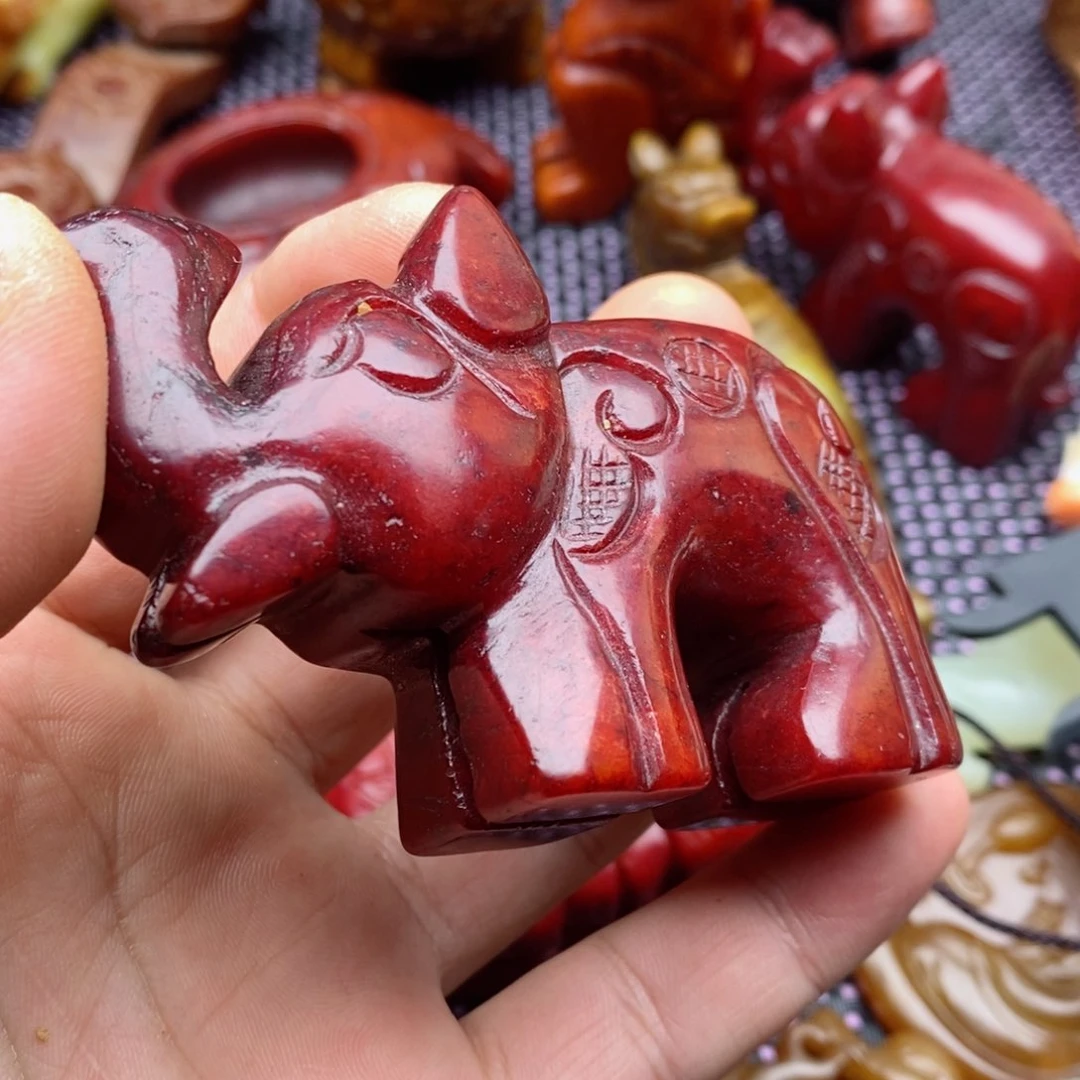 蛇纹石玉颈饰未镶嵌长*@