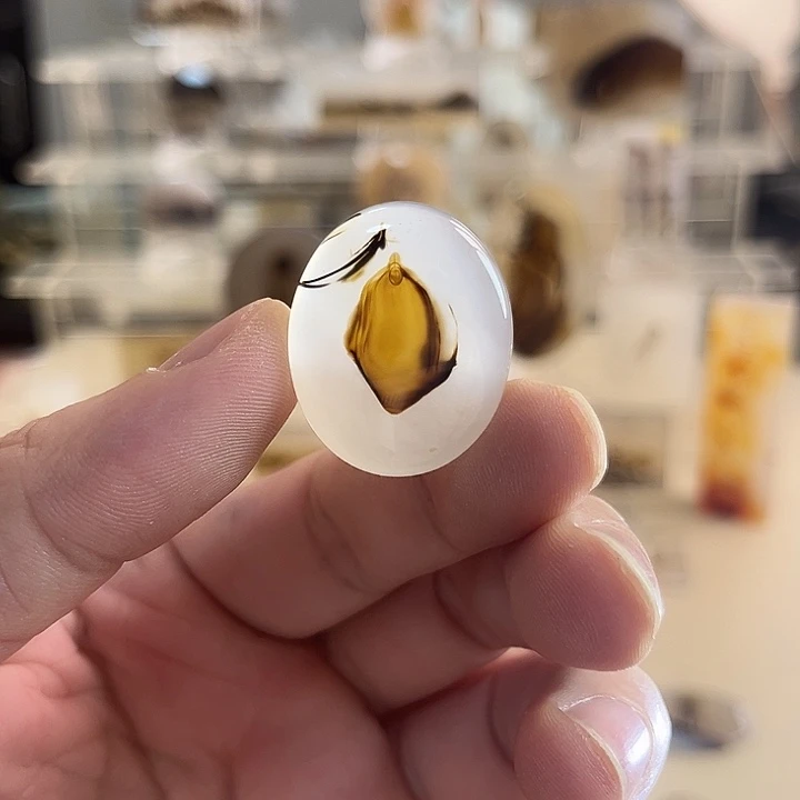 玛瑙/玉髓未镶嵌吊坠(不含链)