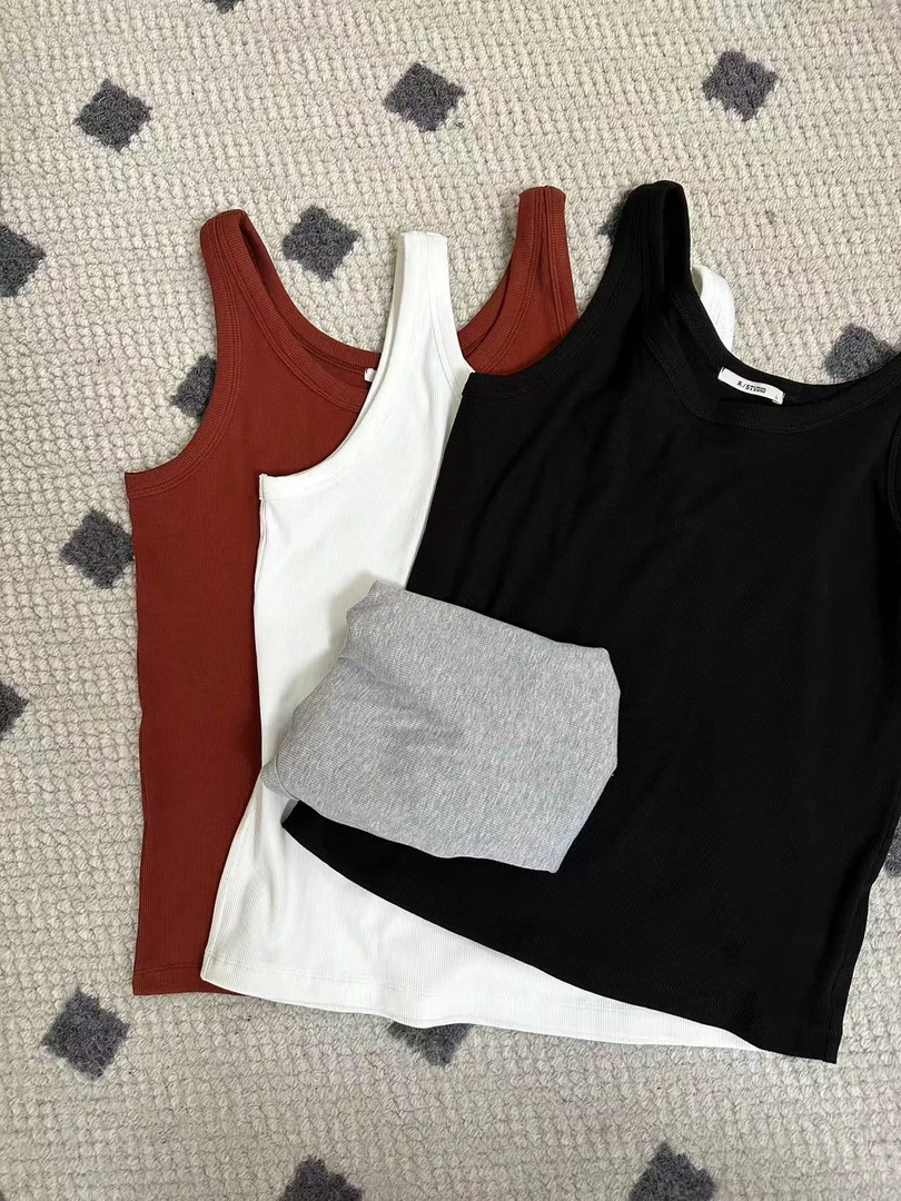 大禾自制：简约百撘背心防走光内搭背心