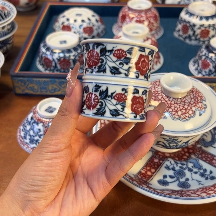 瓷片景德镇陶瓷手工手绘