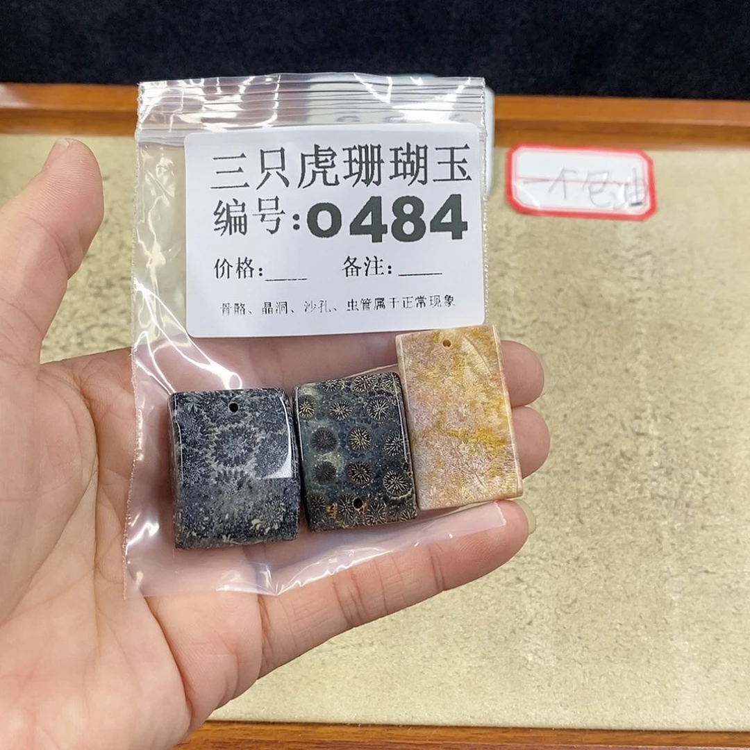 硅化珊瑚（珊瑚玉）1未镶嵌搏*