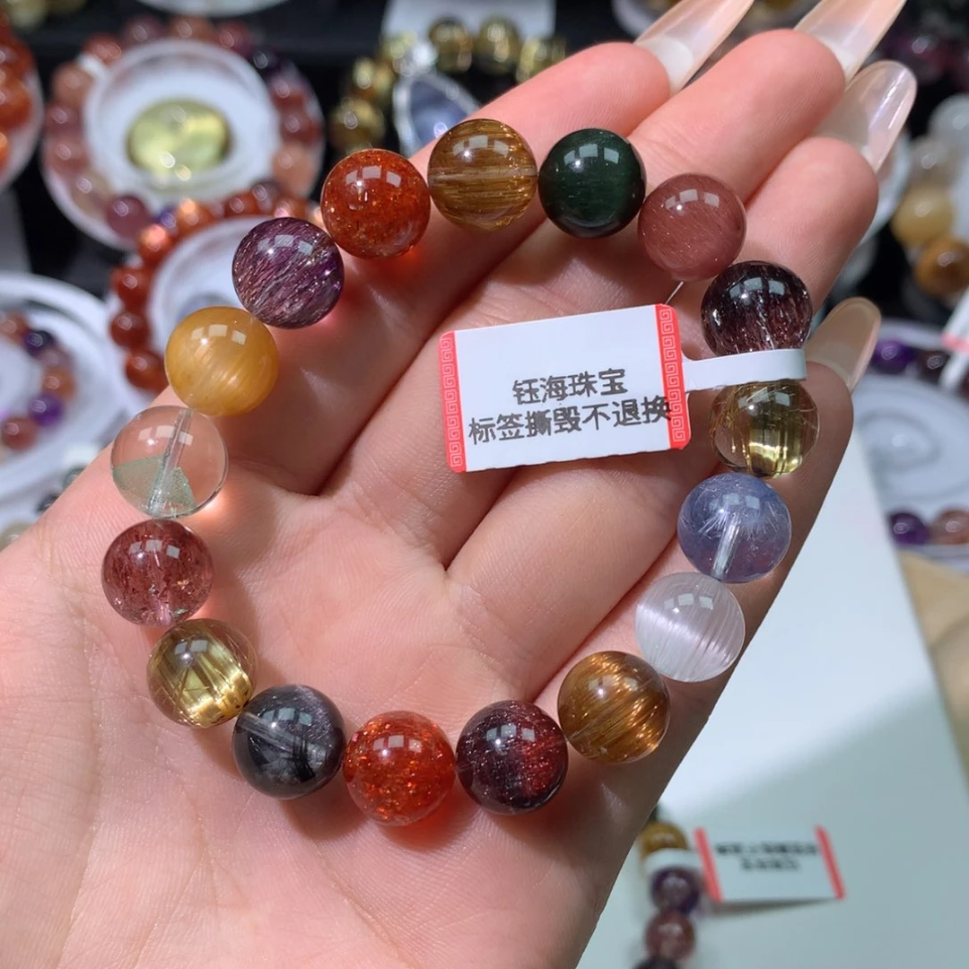 多宝手串未镶嵌水晶?****?11mm