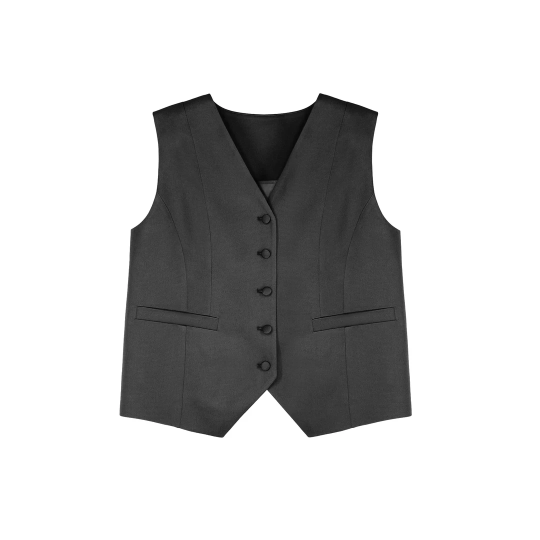 ELE CHIC温布尔登别致度假马甲