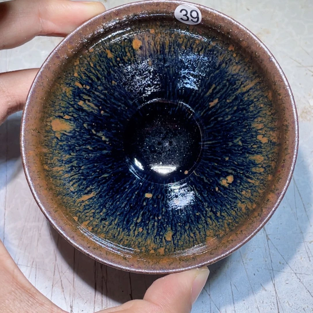 茶盏龙窑柴烧建盏39