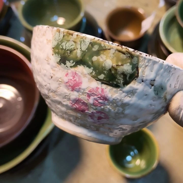 用***4瓷片磁州窑五厂盘碗壶杯有瑕疵