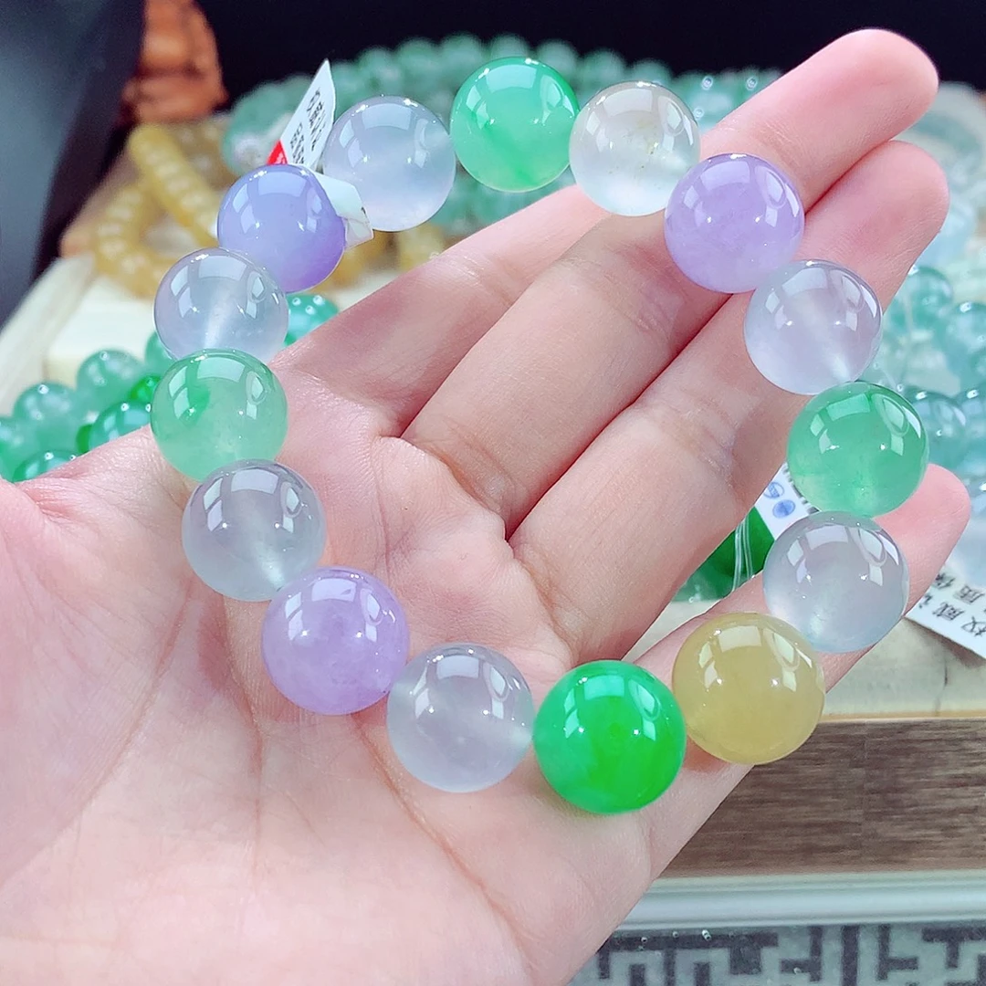 翡翠未镶嵌手链翡翠