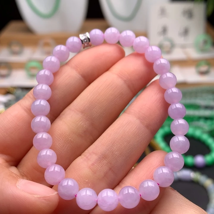 翡翠未镶嵌手链天然缅甸A货翡翠