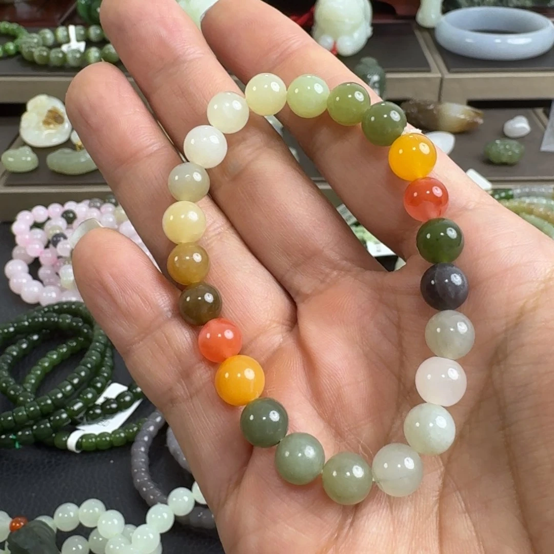 未镶嵌手串和田玉