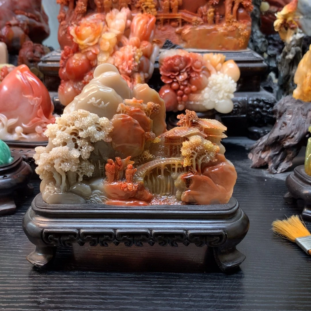 寿山石寿山石摆件