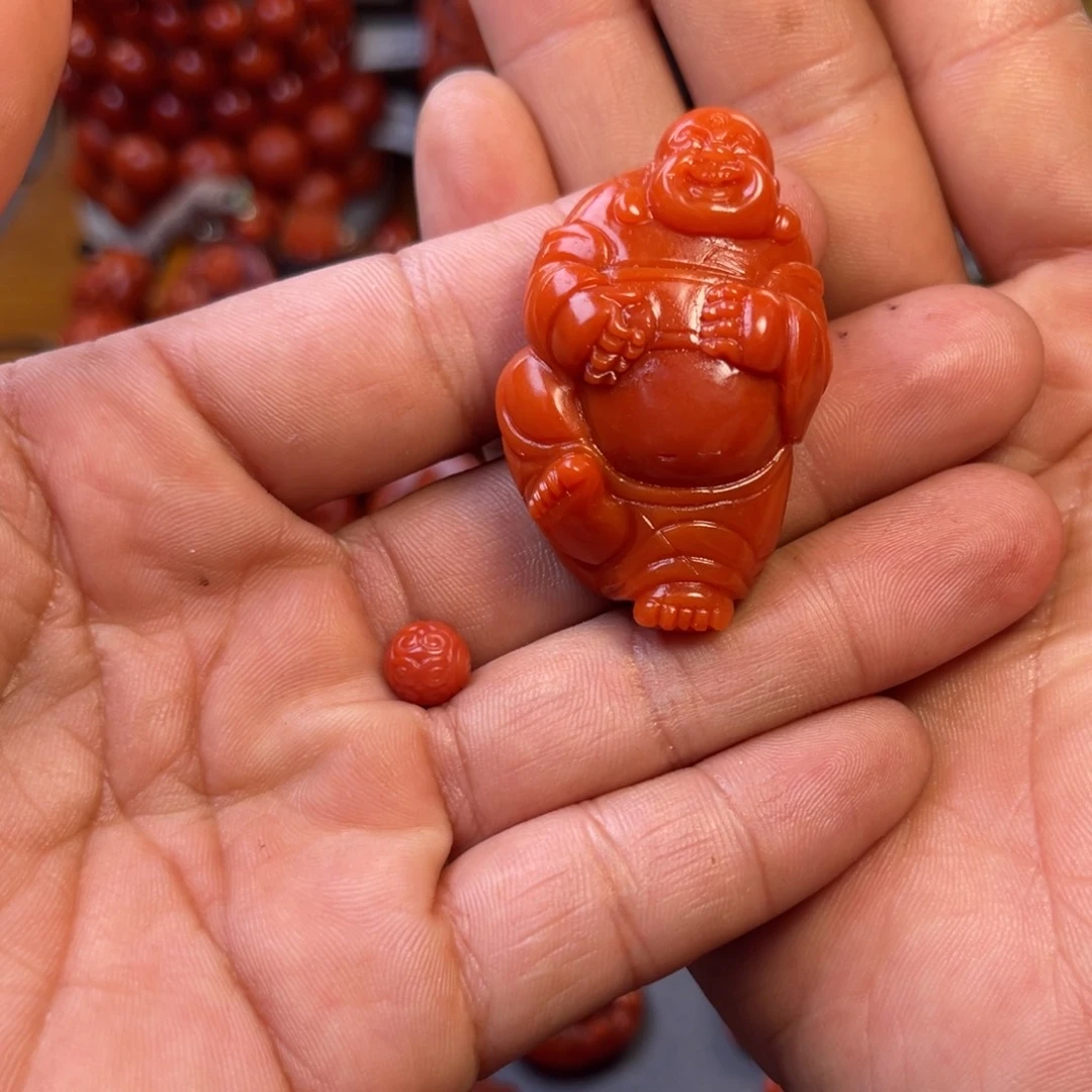 南红玛瑙未镶嵌保山精工佛公