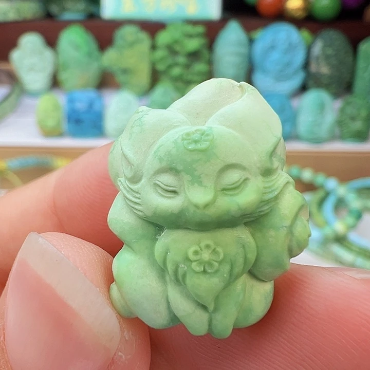 未镶嵌绿松石项链