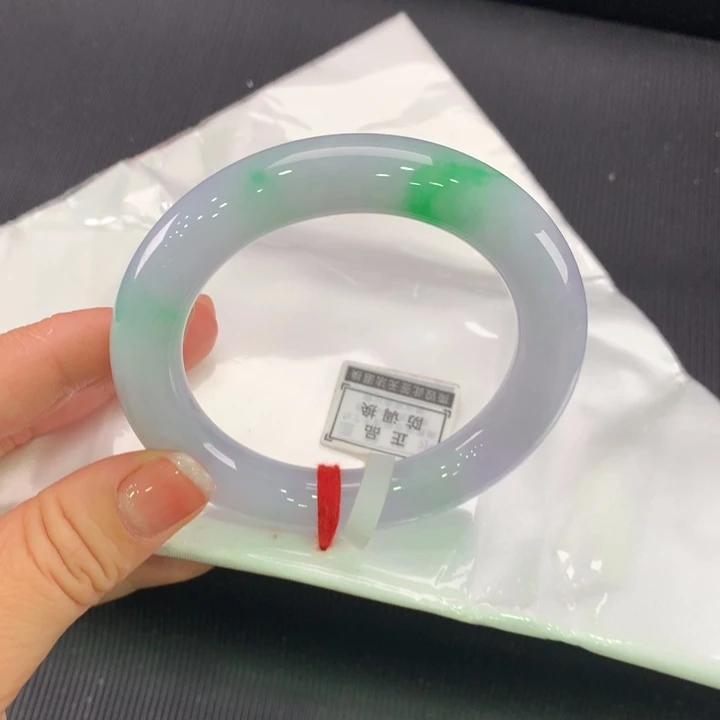 未镶嵌手镯翡翠圆条56.5