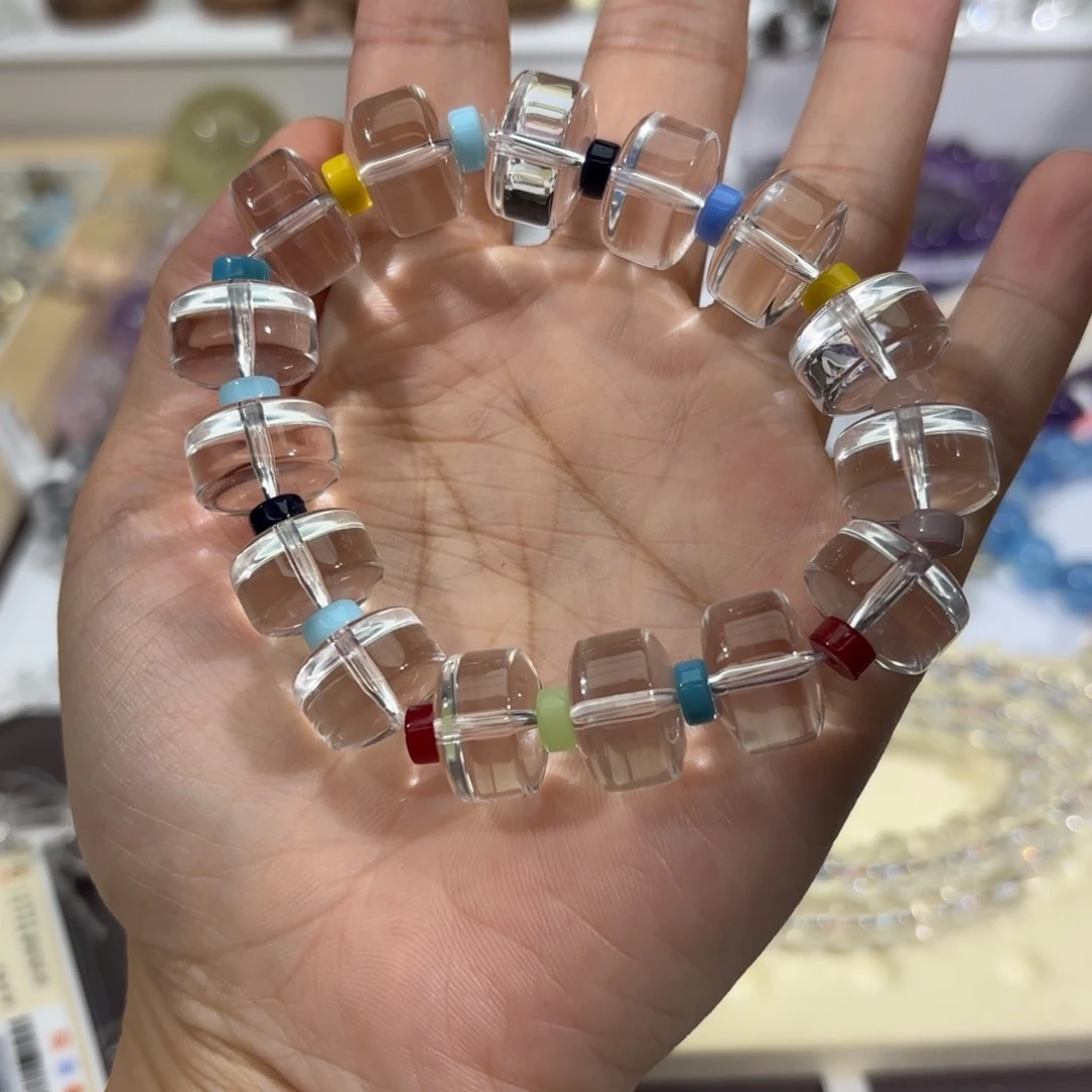 水晶手链未镶嵌手串