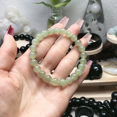 未镶嵌手串和田玉