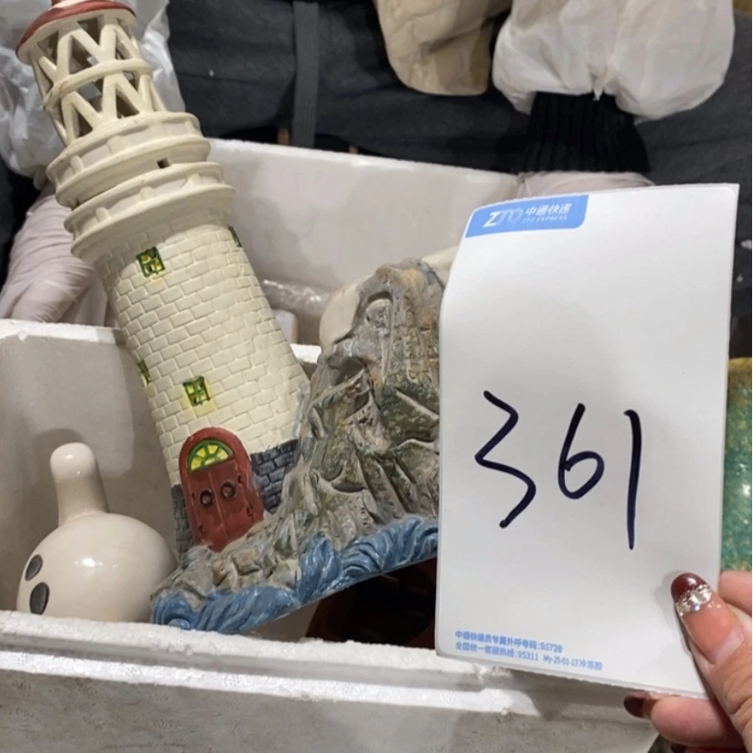 【闪购商品】摆件小*秋陶瓷摆件瑕疵特卖