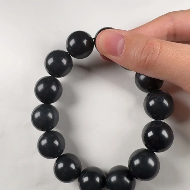 和田玉手链未镶嵌南*