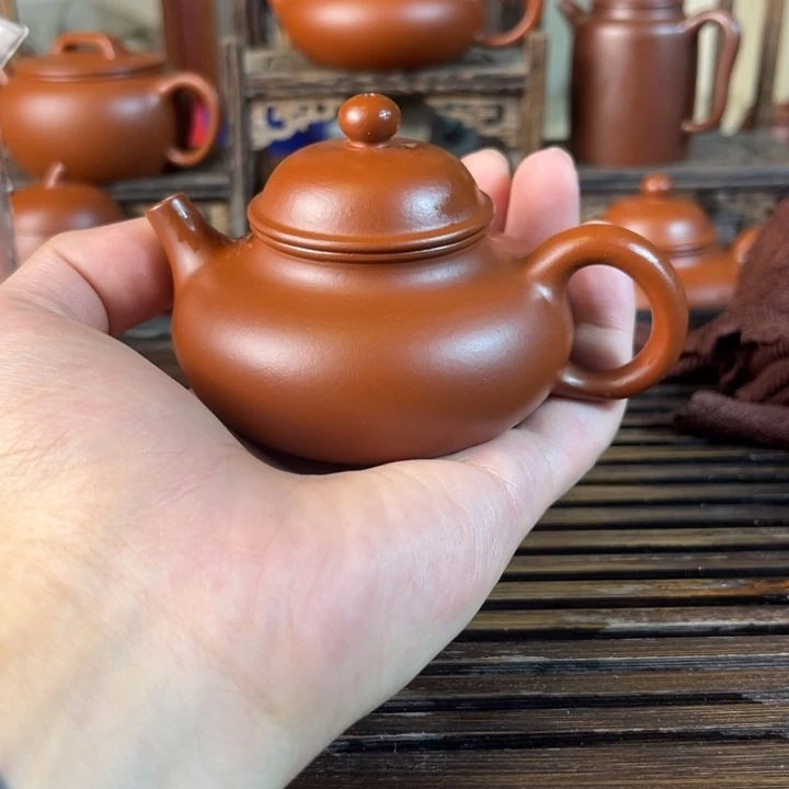 茶壶紫砂原矿紫砂手工制作