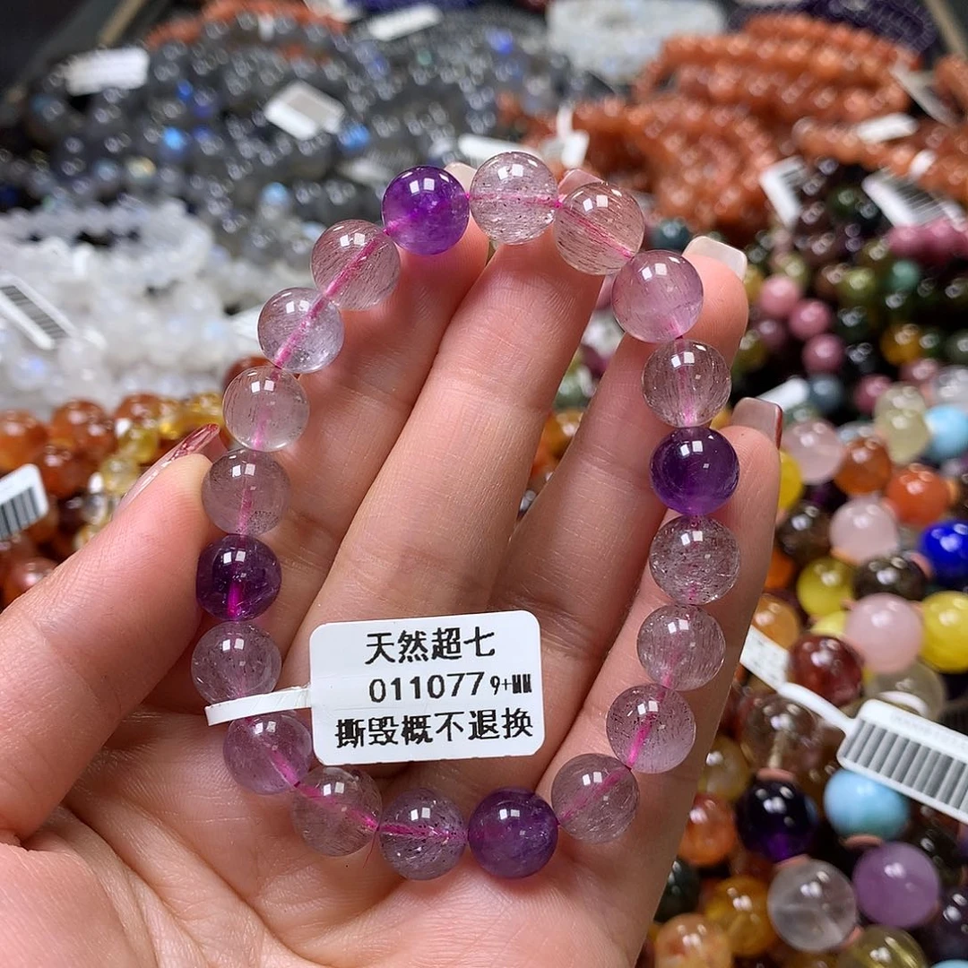 水晶手链未镶嵌，