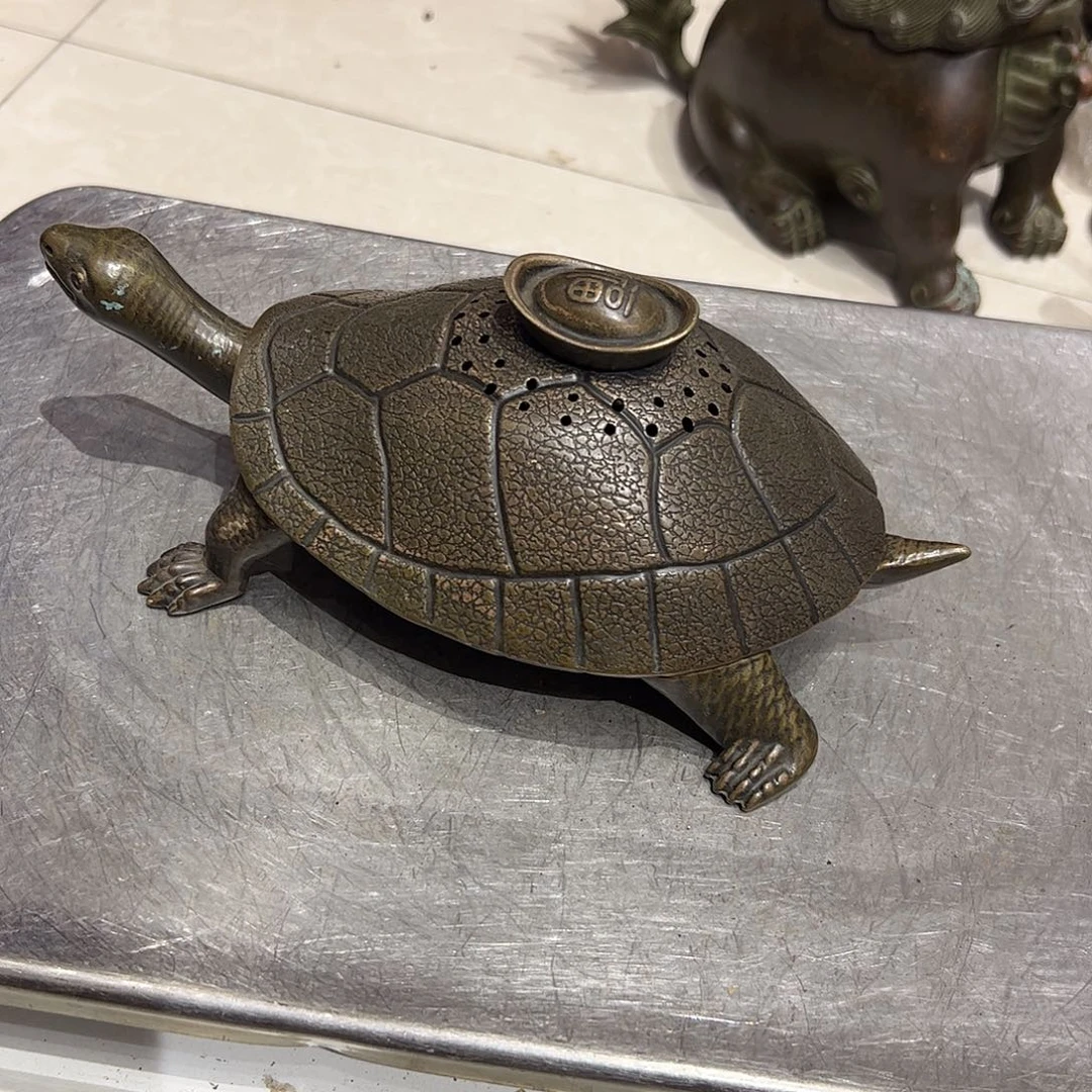 雷微瑕疵黄铜摆件工艺品