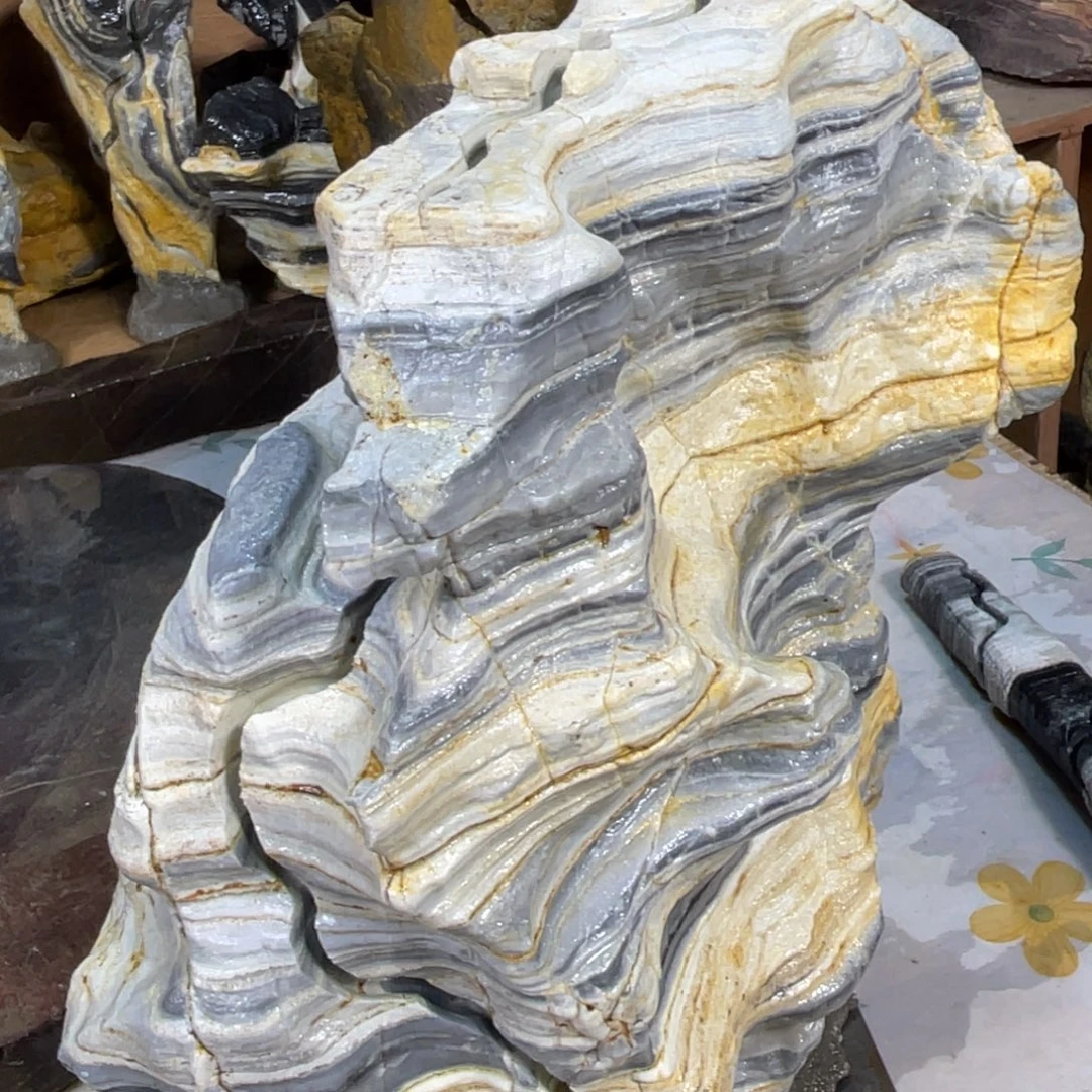 金***庄附石盆景一物一拍